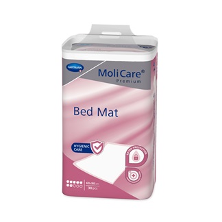 Bettschutz gegen Inkontinenz und Blasenschwäche Molicare Premium Bett Matte 7 Tropfen