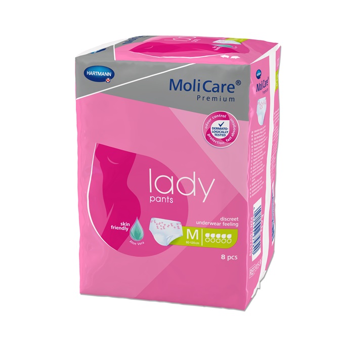 MoliCare Premium lady pants 5 Tropfen Groeße M Inkontinenz bei Frauen Höschen