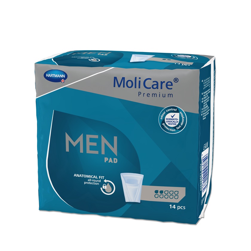 MoliCare Men Pad 2 Tropfen Inkontinenz einlagen für Männer