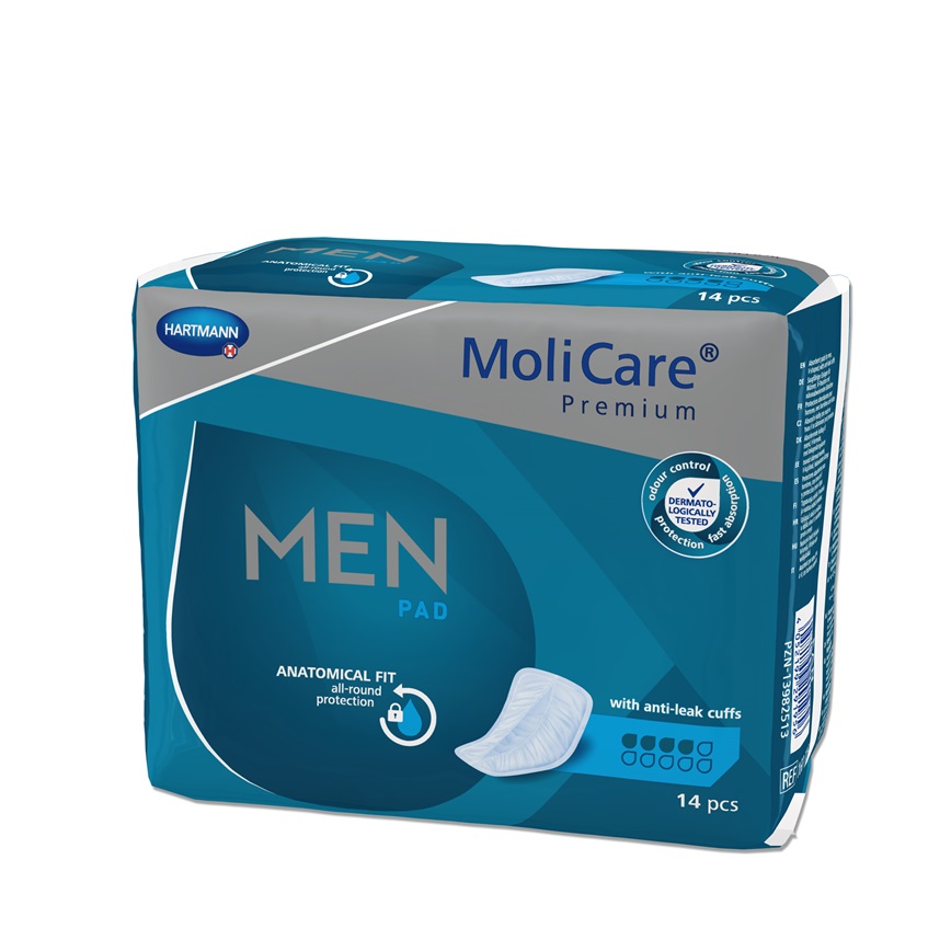 MoliCare Men Pad 4 Tropfen Inkontinenz einlagen für Männer