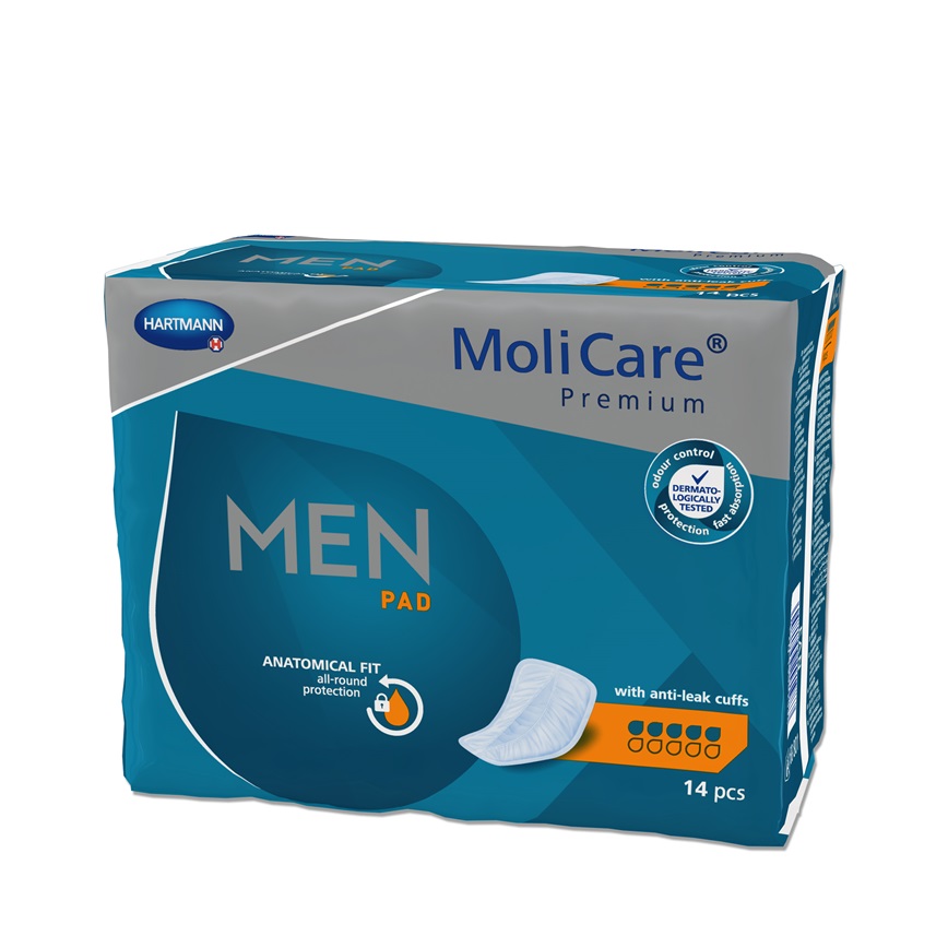 MoliCare Men Pad 5 Tropfen Inkontinenz einlagen für Männer