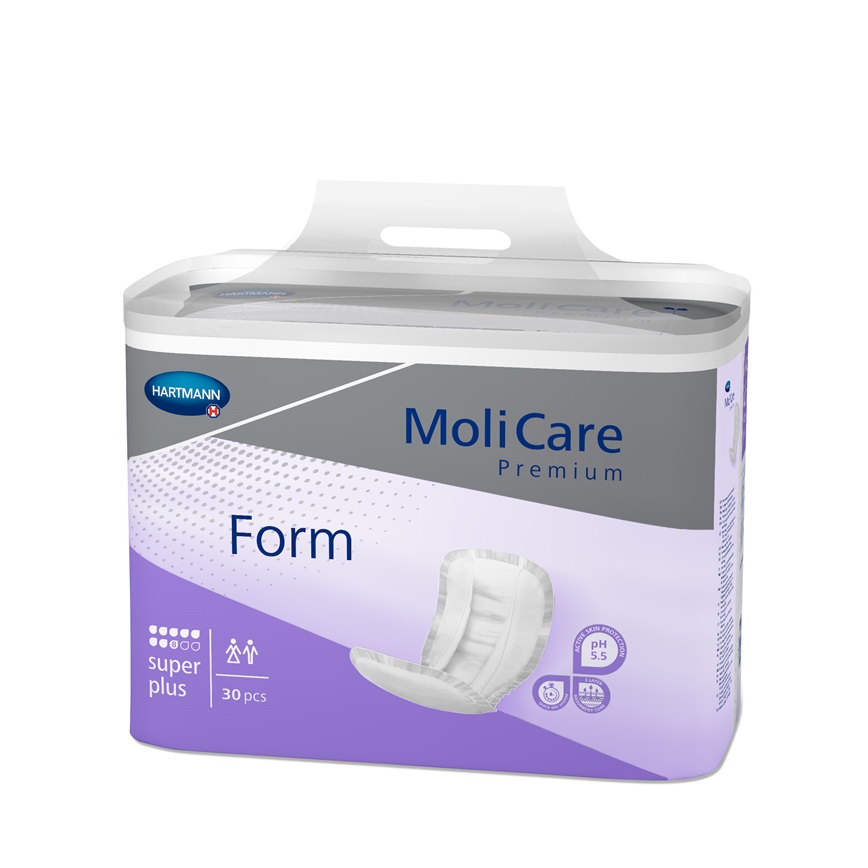 Inkontinenzvorlagen für schwere Inkontinenz MoliCare Premium Form super plus 8 Tropfen